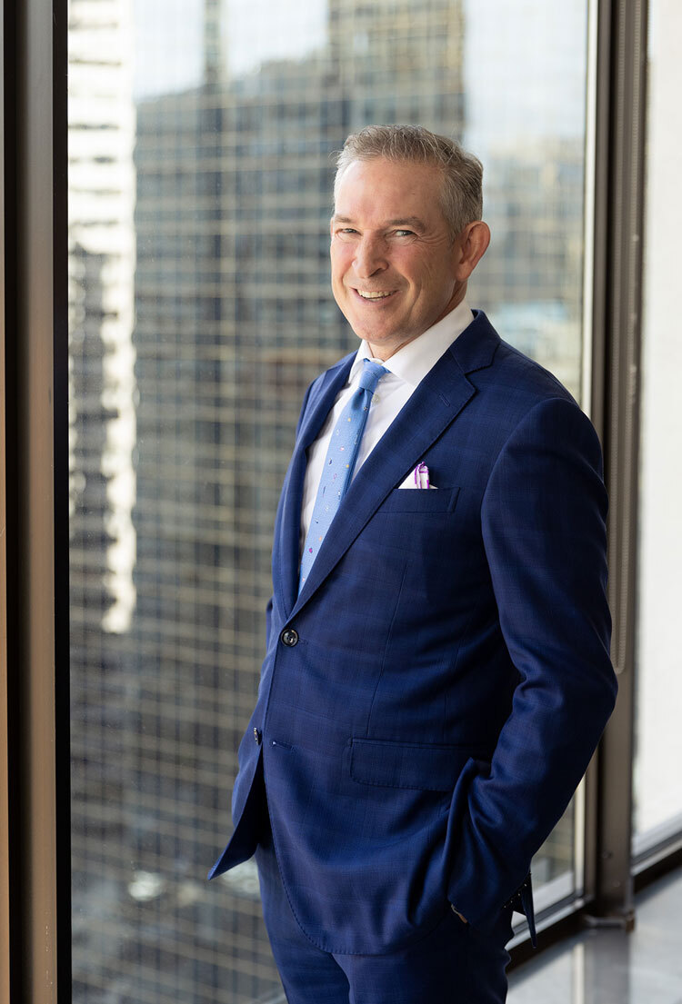 Portrait of Gerard McInnis, a seasoned M&A specialist recently appointed to the Kalos LLP leadership team.