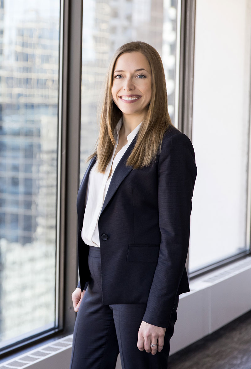 Portrait of Katelyn Rahey, partner at Kalos.